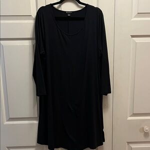 New Directions Black Long Sleeve Dress